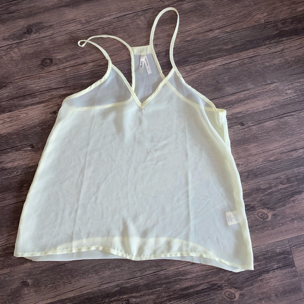 Yellow blouse